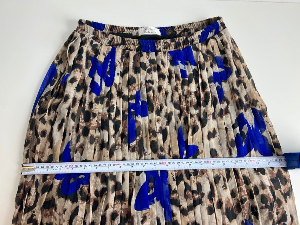 Tiered Skirt from Frankie's Melbourne Size 8-14 One Size Worn Once in Great Condition Leopard Print