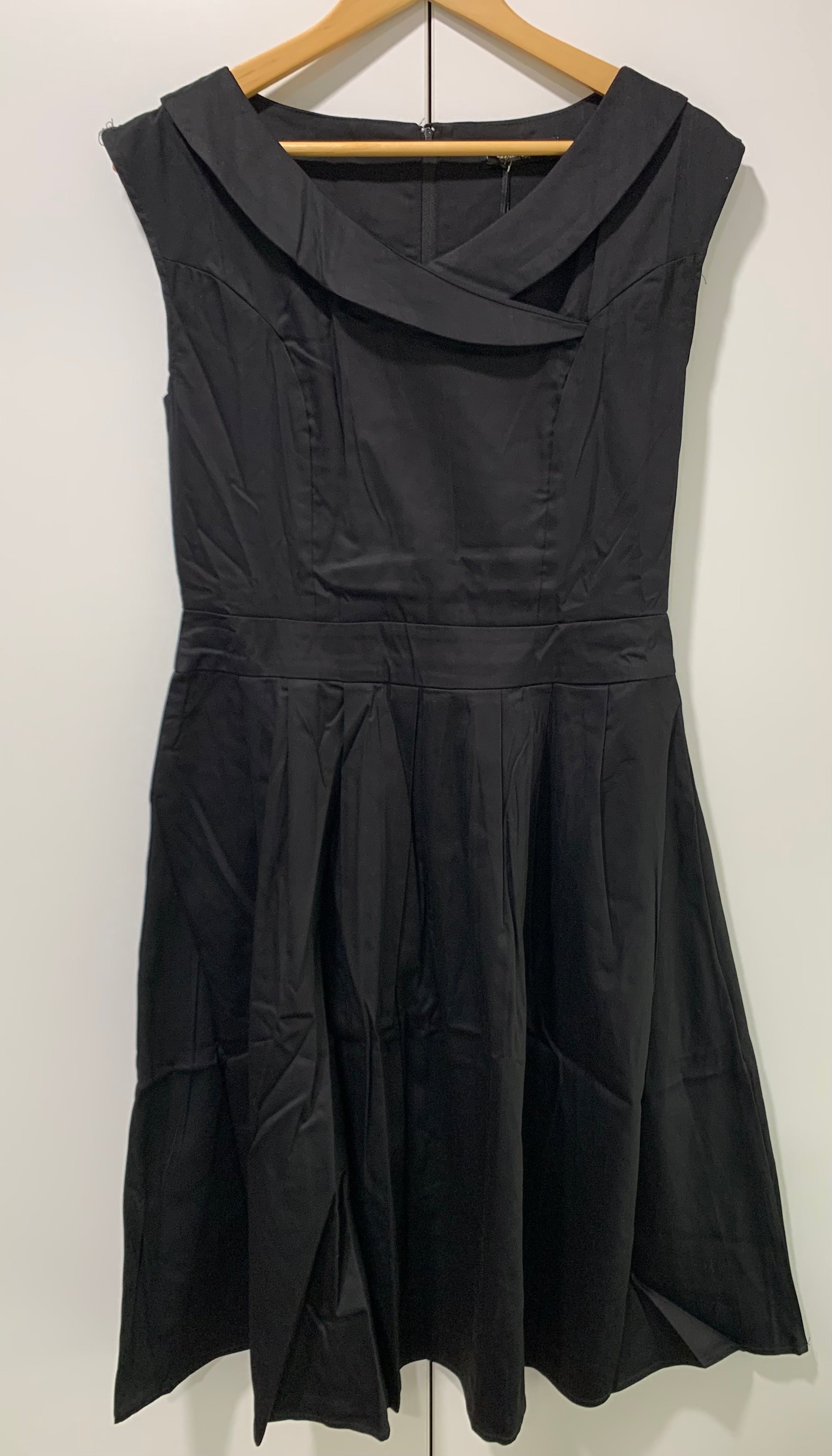 Timeless by Vanessa Tong Classic Black Vintage/Retro Dress Sizes 8-18